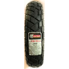 Покрышка (безкамерка) 3.50-10 (51J 9009) MotoTech (Тайвань)